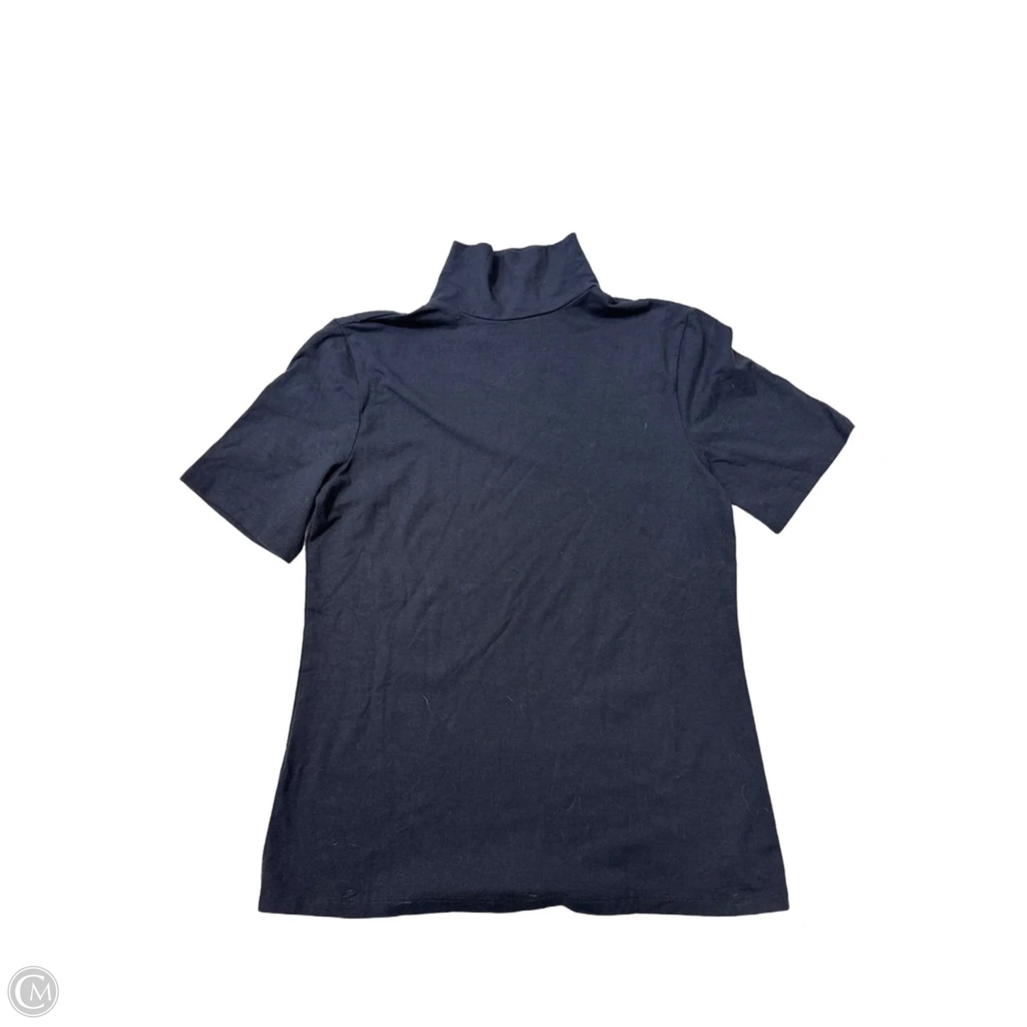 Top Short Sleeve Basic By Theory In Black, Size: L