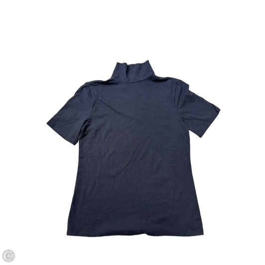 Top Short Sleeve Basic By Theory In Black, Size: L
