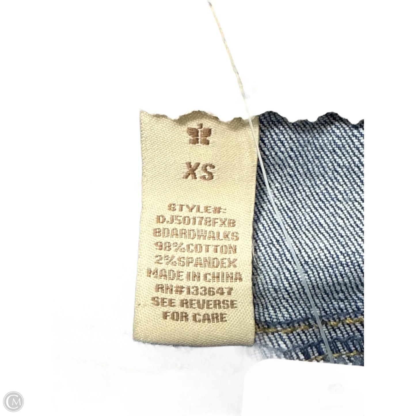 Skirt Mini & Short By Altard State In Blue Denim, Size: Xs