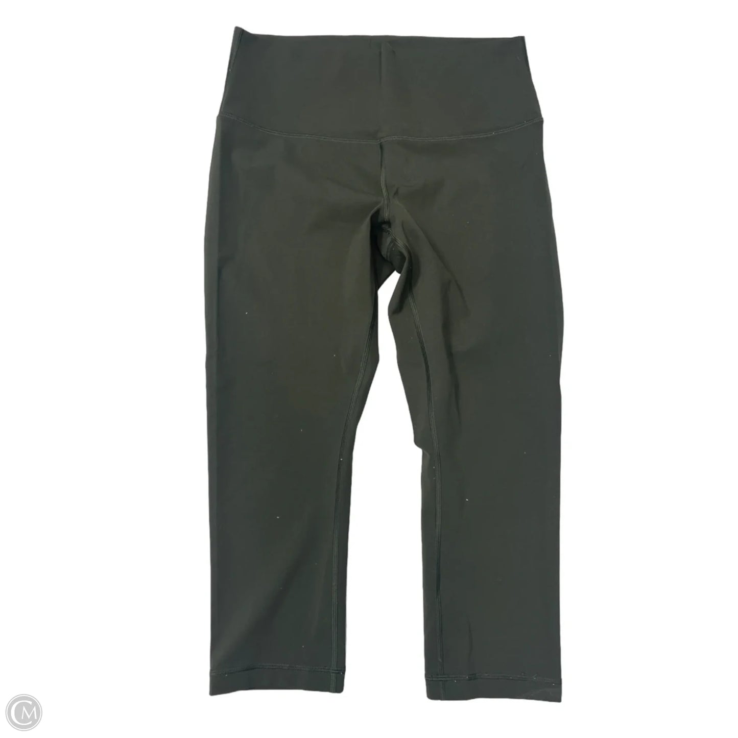 Athletic Capris By Lululemon In Green, Size: M