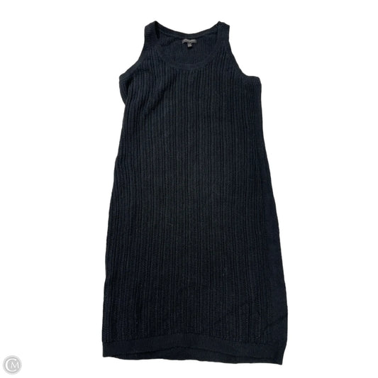 Dress Casual Midi By Banana Republic In Black, Size: L