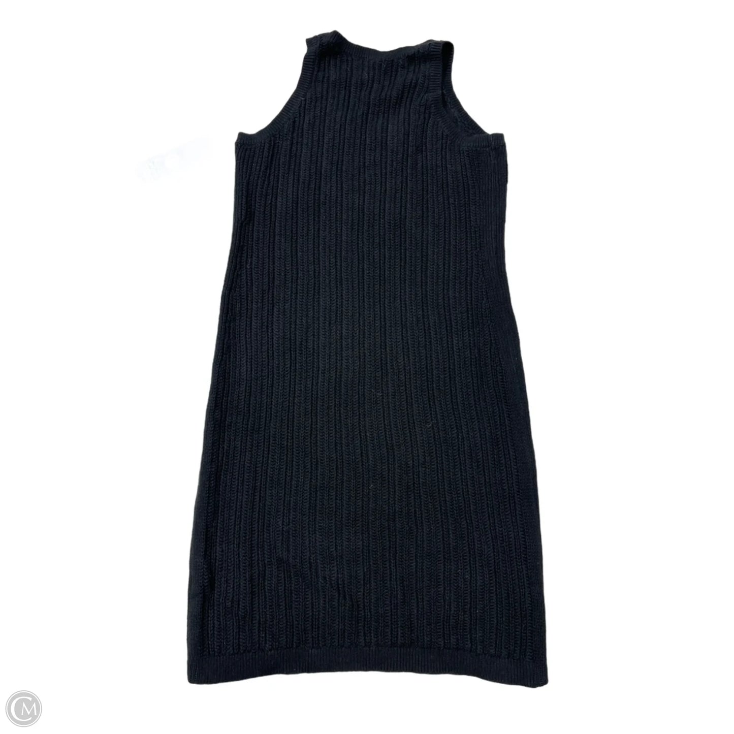 Dress Casual Midi By Banana Republic In Black, Size: L