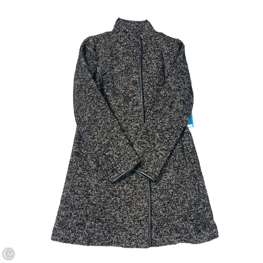 Coat Peacoat By Eileen Fisher In Black, Size: Xs