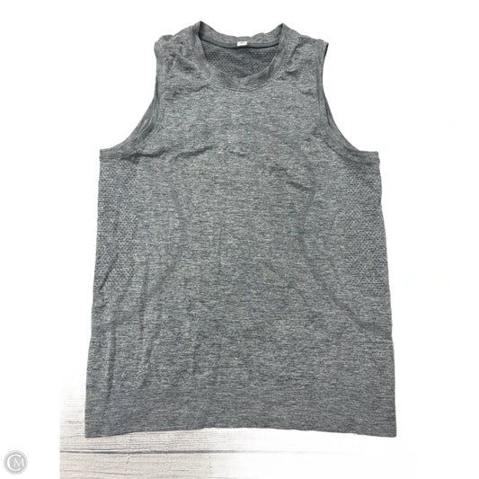 Athletic Tank Top By Lululemon In Grey, Size: S