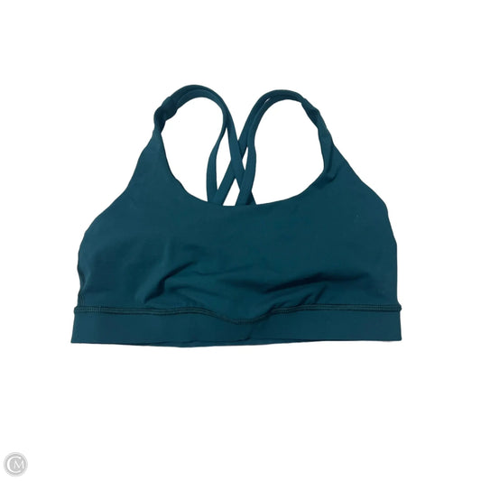 Athletic Bra By Lululemon In Teal, Size: S