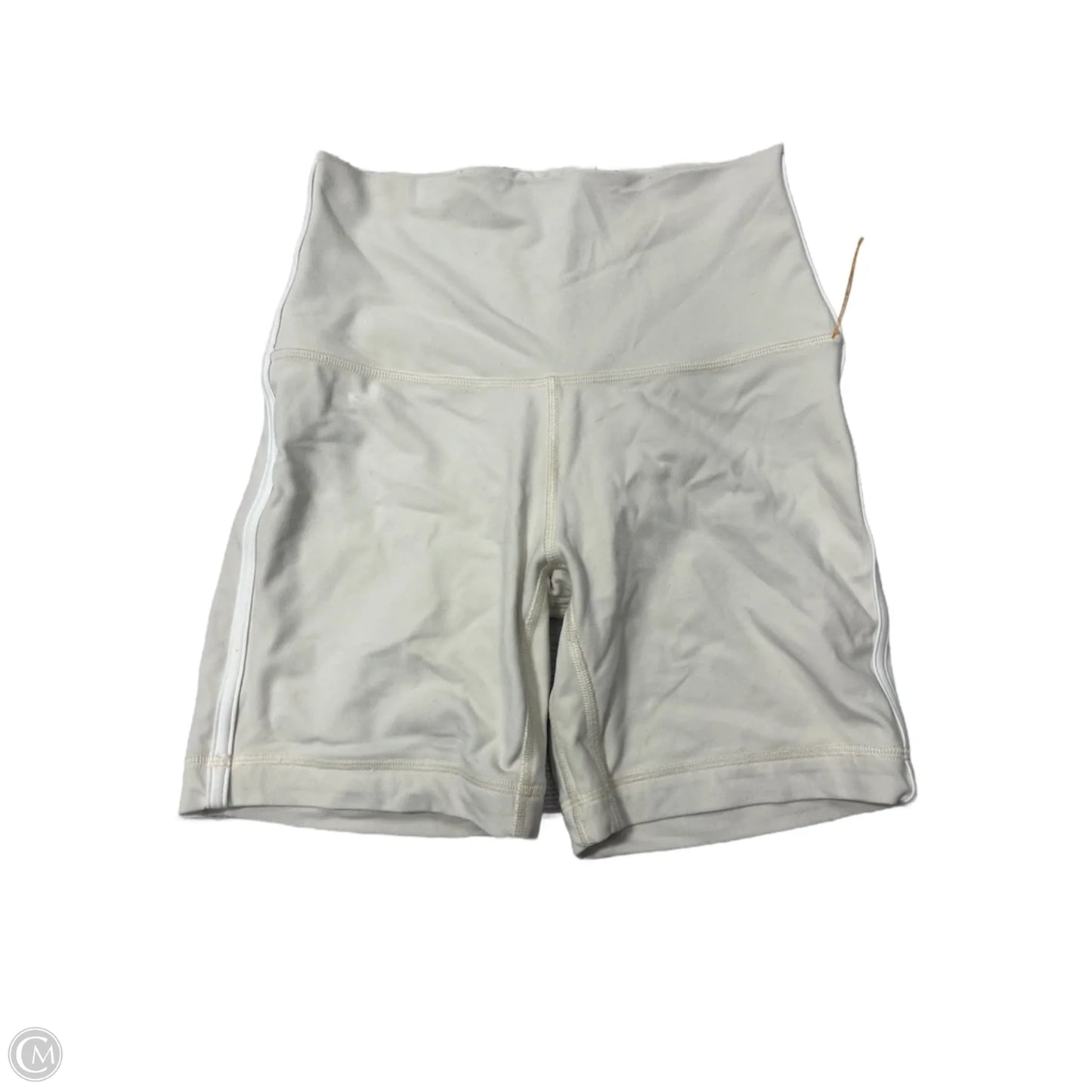 Athletic Shorts By Lululemon In Cream, Size: S