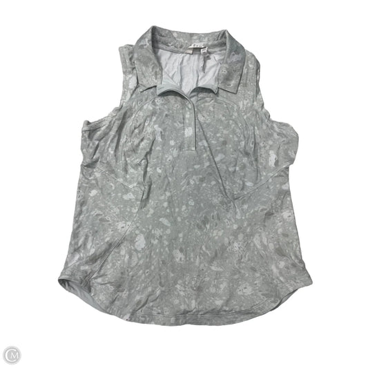 Athletic Tank Top By Lululemon In Grey, Size: M