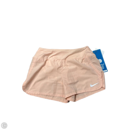Athletic Shorts By Nike Apparel In Peach, Size: Sp