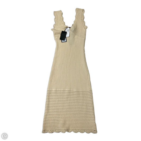 New! Dress Casual Maxi By Paige In Cream, Size: Xs