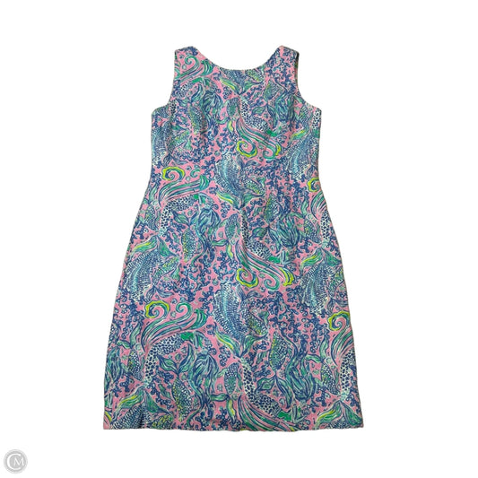Dress Designer By Lilly Pulitzer In Blue & Pink, Size: Xs