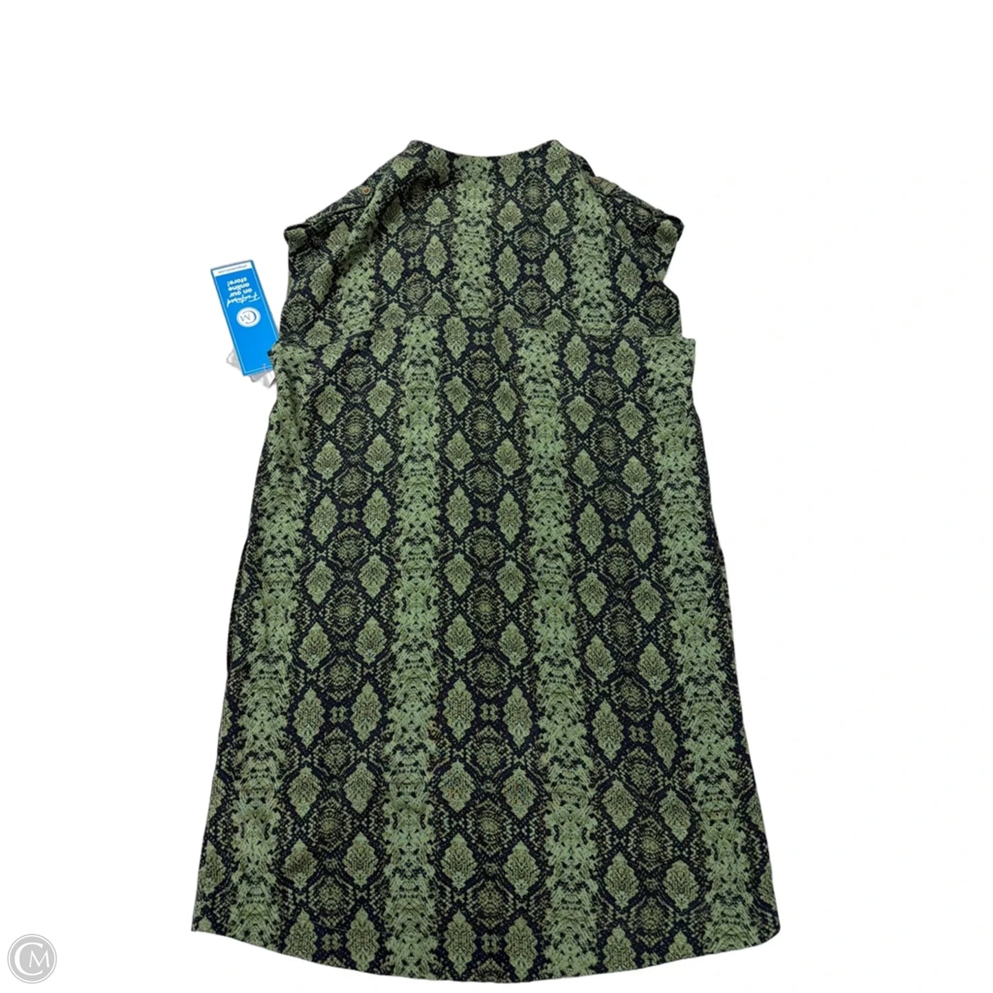 Dress Casual Short By Anthropologie In Green, Size: Xsp