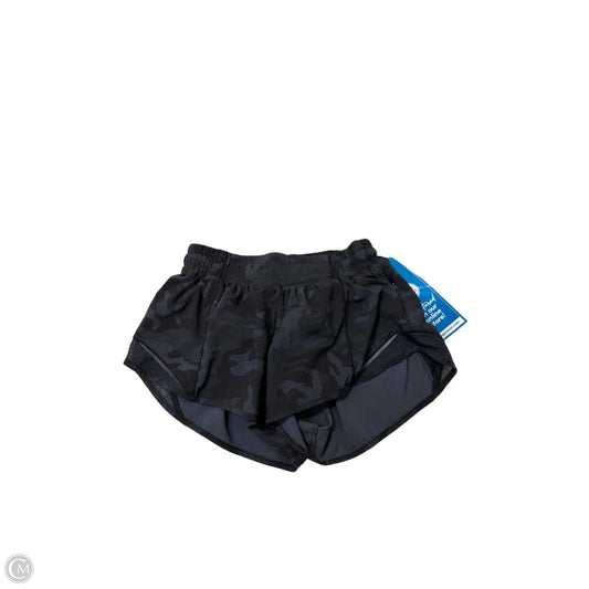Athletic Shorts By Lululemon In Camouflage Print, Size: 4