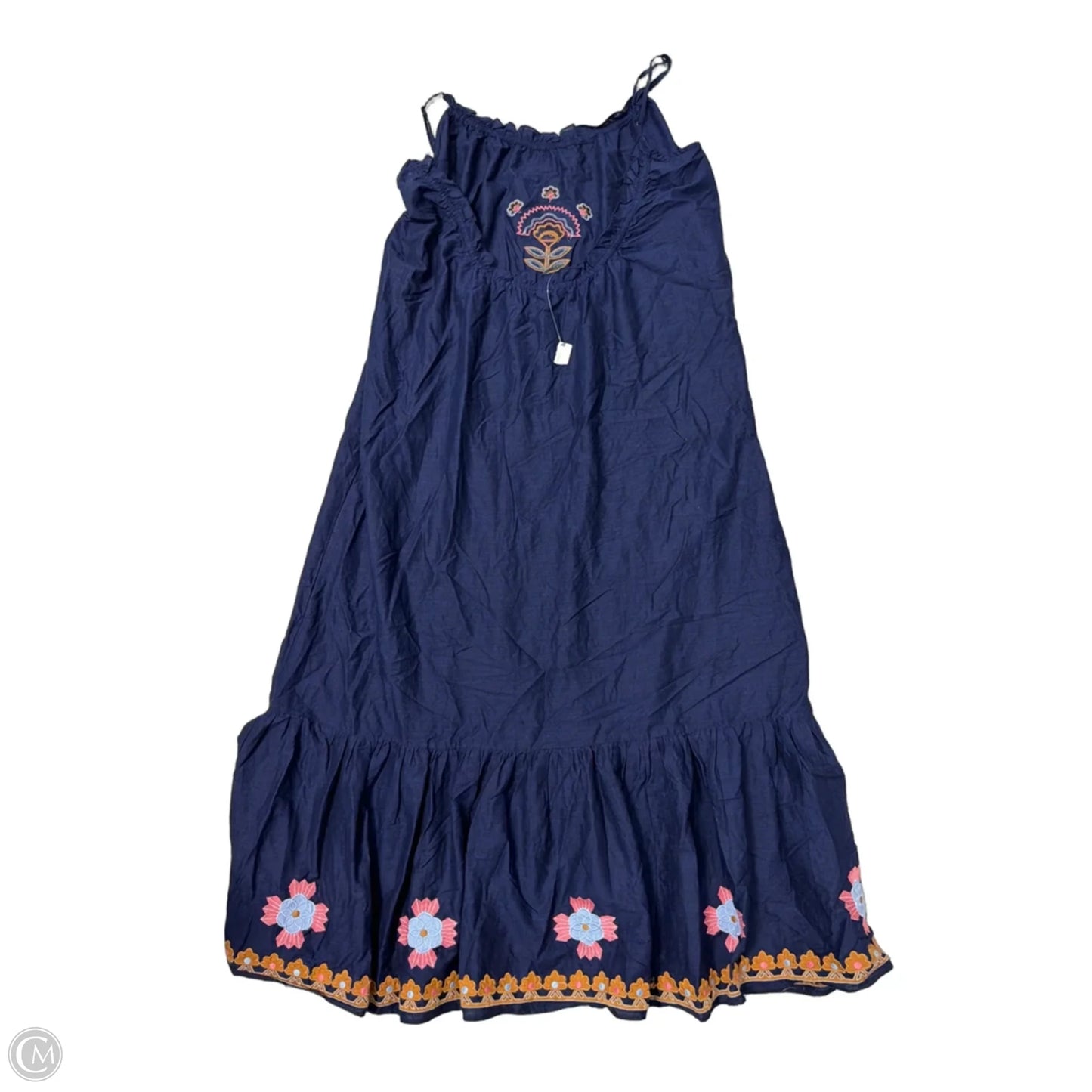 Dress Casual Maxi By Anthropologie In Navy, Size: L