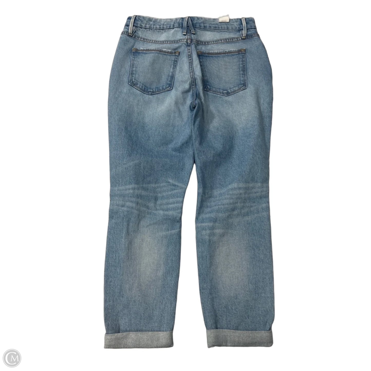 New! Jeans Straight By Good American In Blue Denim, Size: 8