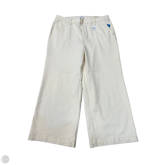 New! Pants Wide Leg By Lane Bryant In Cream, Size: 20