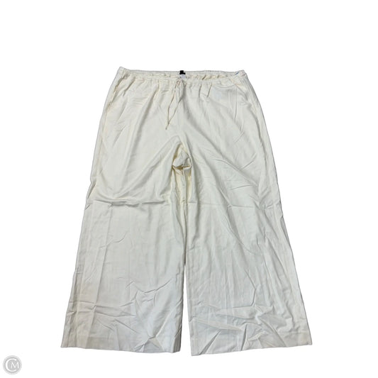 New! Pants Wide Leg By J. Crew In Cream, Size: 22