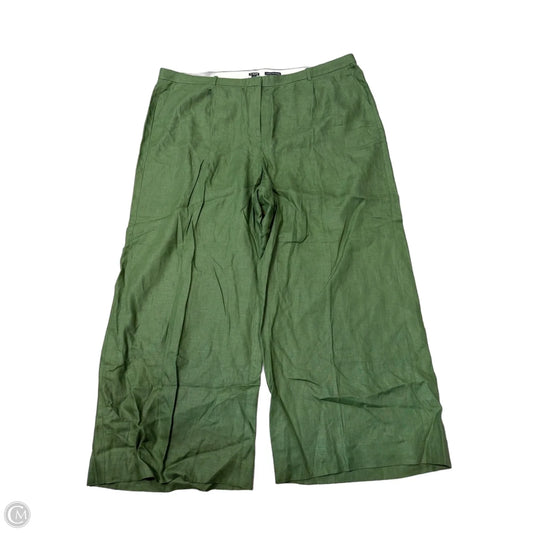 New! Pants Wide Leg By J. Crew In Green, Size: 24