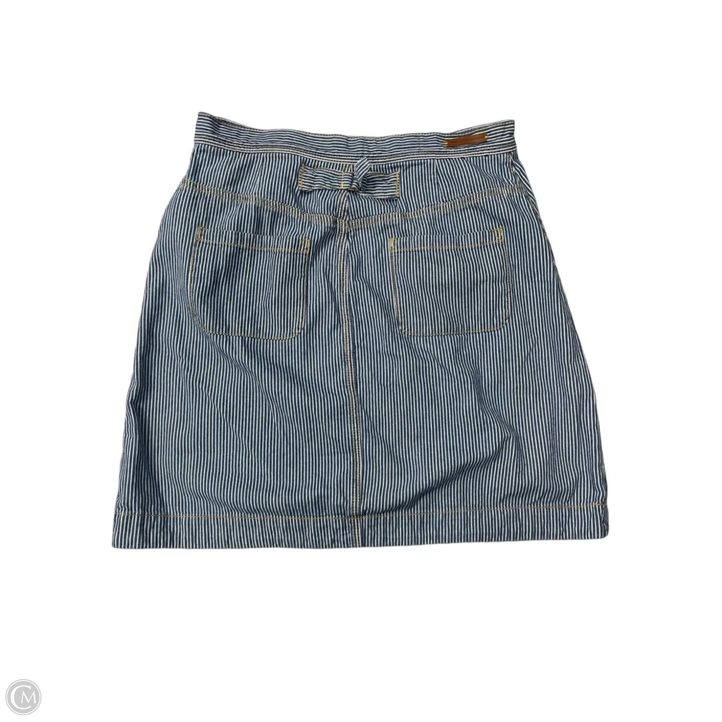 Skirt Mini & Short By Pilcro In Striped Pattern, Size: 10