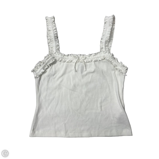 New! Top Sleeveless By Maeve In White, Size: Xl