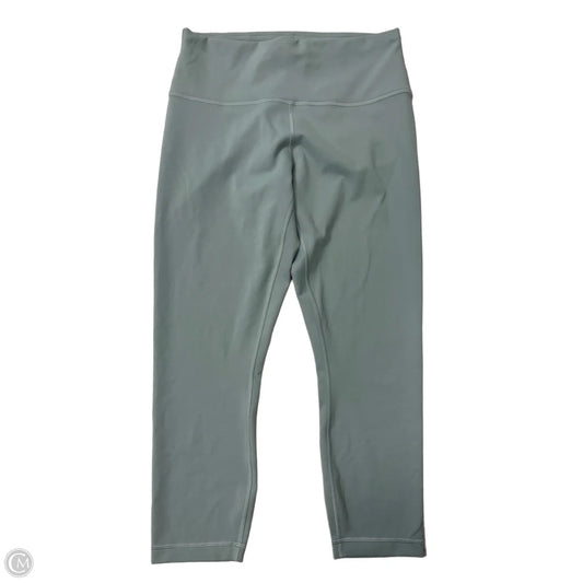 Athletic Leggings By Lululemon In Blue, Size: L