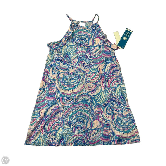 Dress Designer By Lilly Pulitzer In Blue & Purple, Size: L