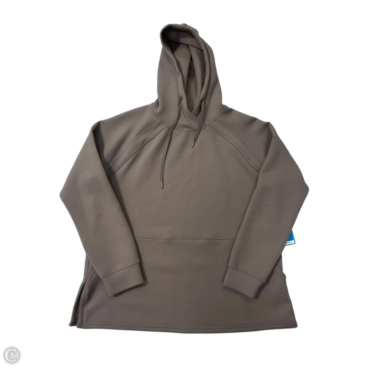 Athletic Sweatshirt Hoodie By 32 Degrees In Beige, Size: L