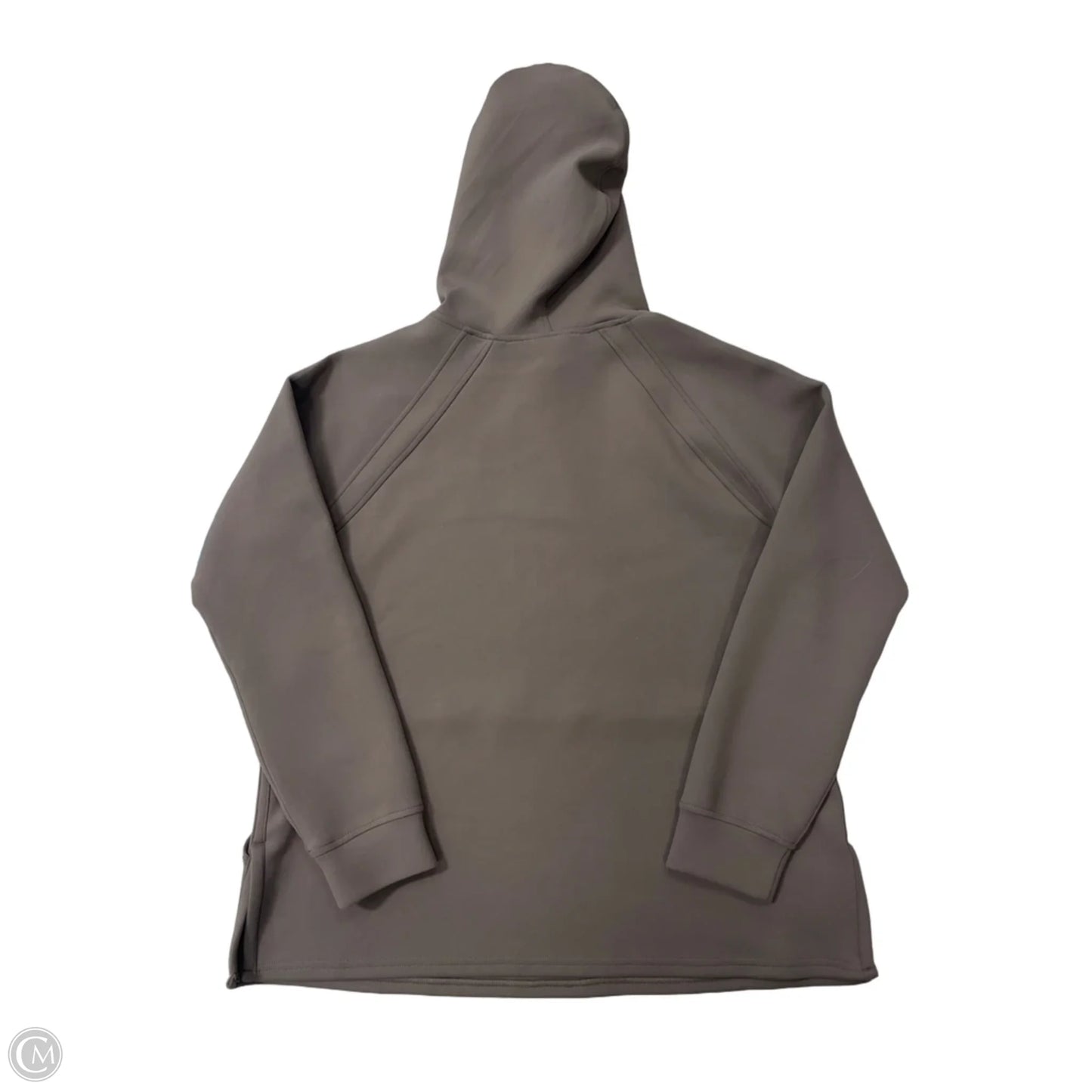 Athletic Sweatshirt Hoodie By 32 Degrees In Beige, Size: L