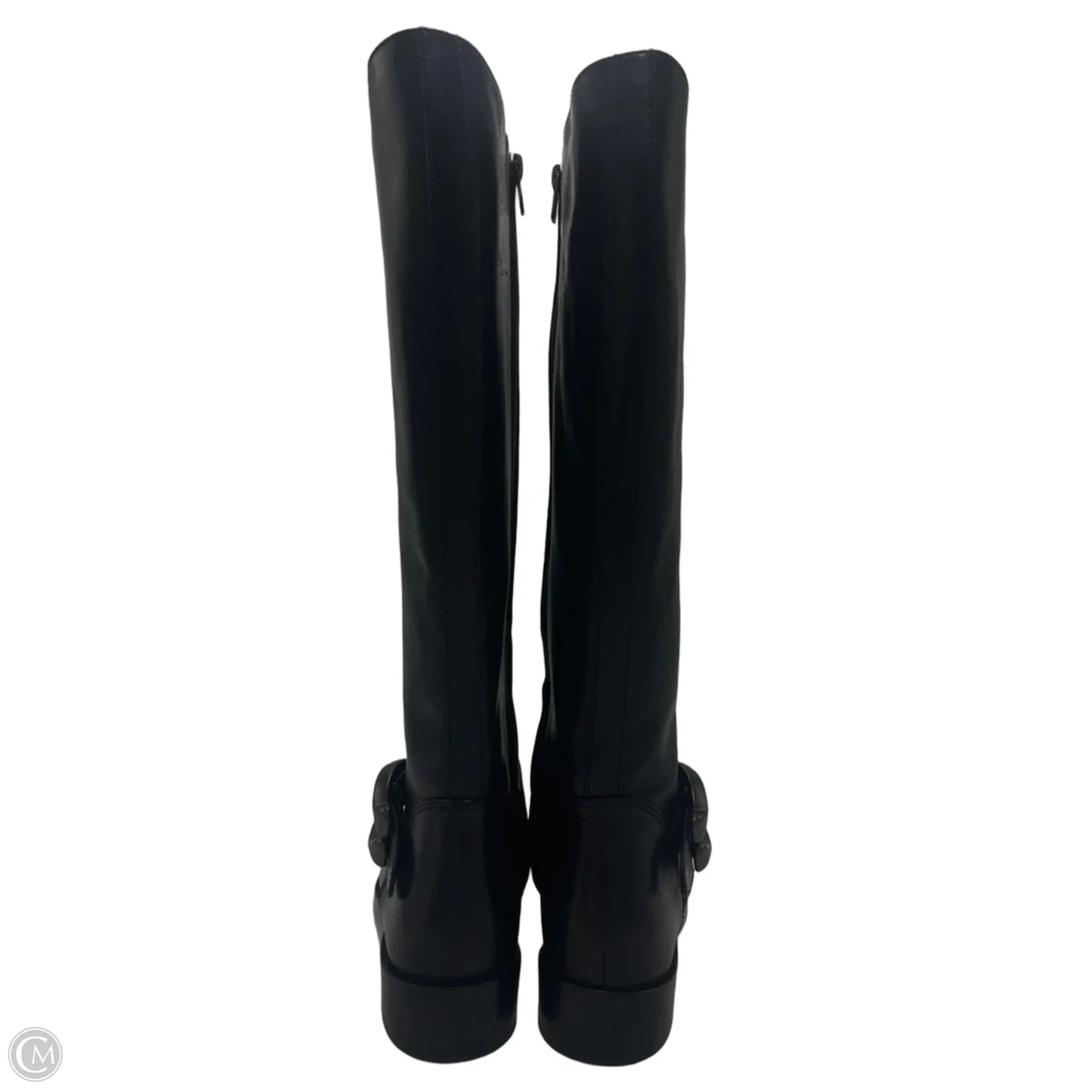 Boots Designer By Coach In Black, Size: 5