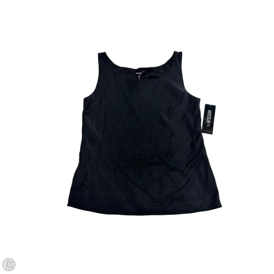 New! Top Sleeveless Designer By Lafayette 148 In Black, Size: S