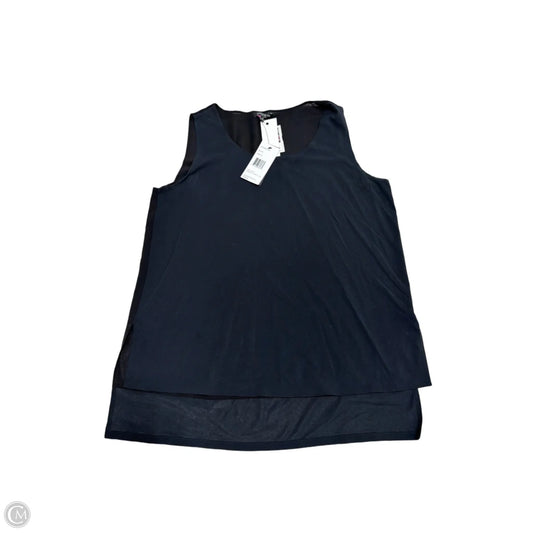 New! Top Sleeveless Designer By Lafayette 148 In Black, Size: M