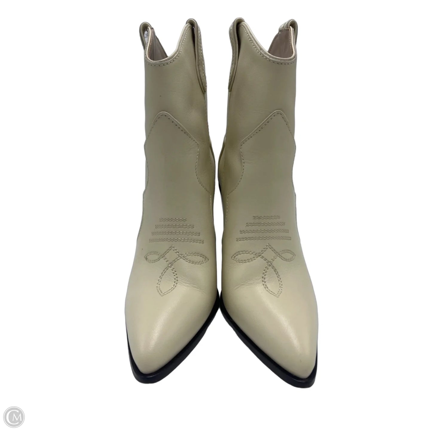 Boots Western By Paige In Cream, Size: 6.5