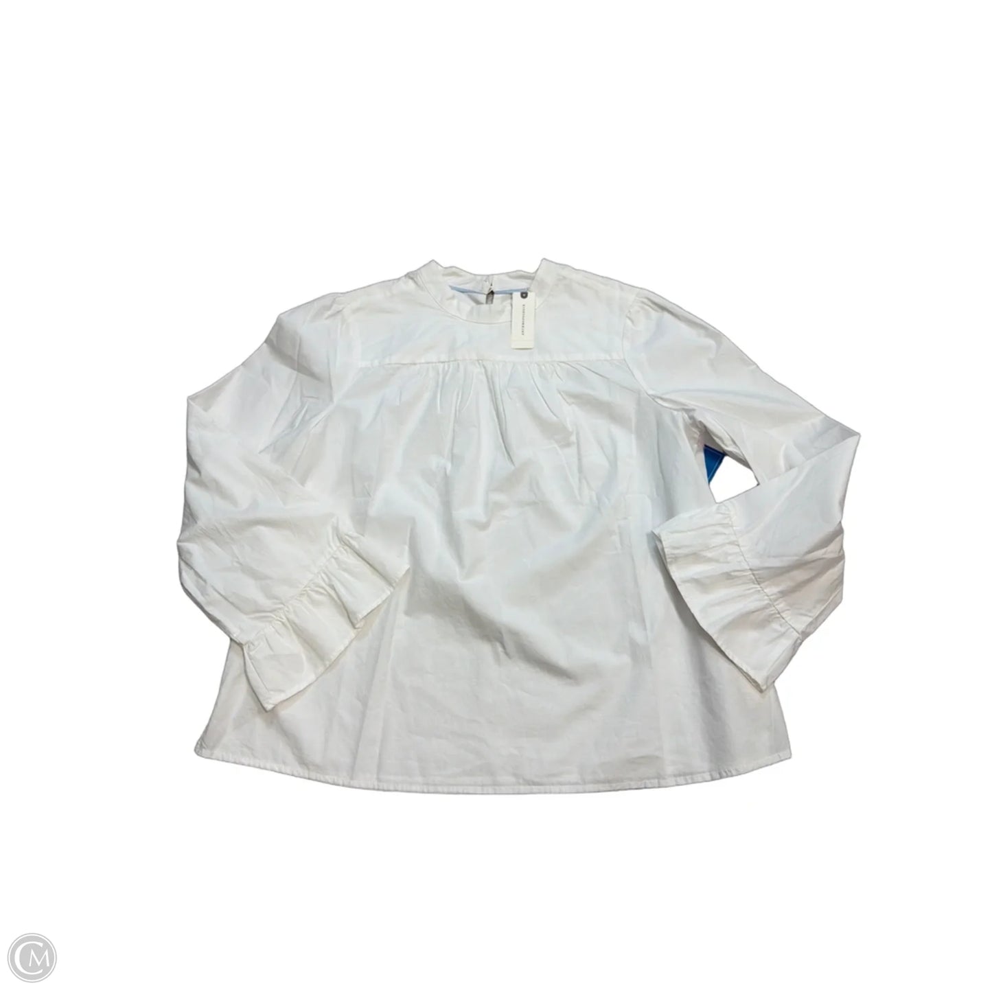 New! Top Long Sleeve By Maeve In White, Size: L