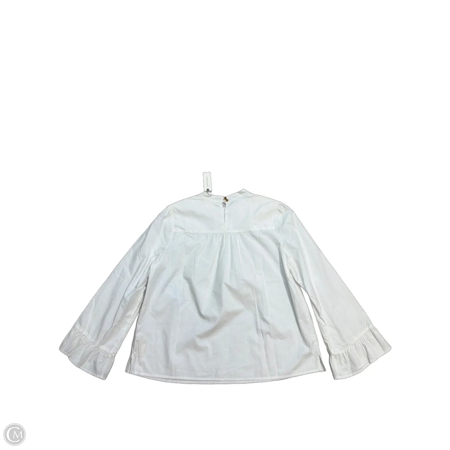 New! Top Long Sleeve By Maeve In White, Size: L