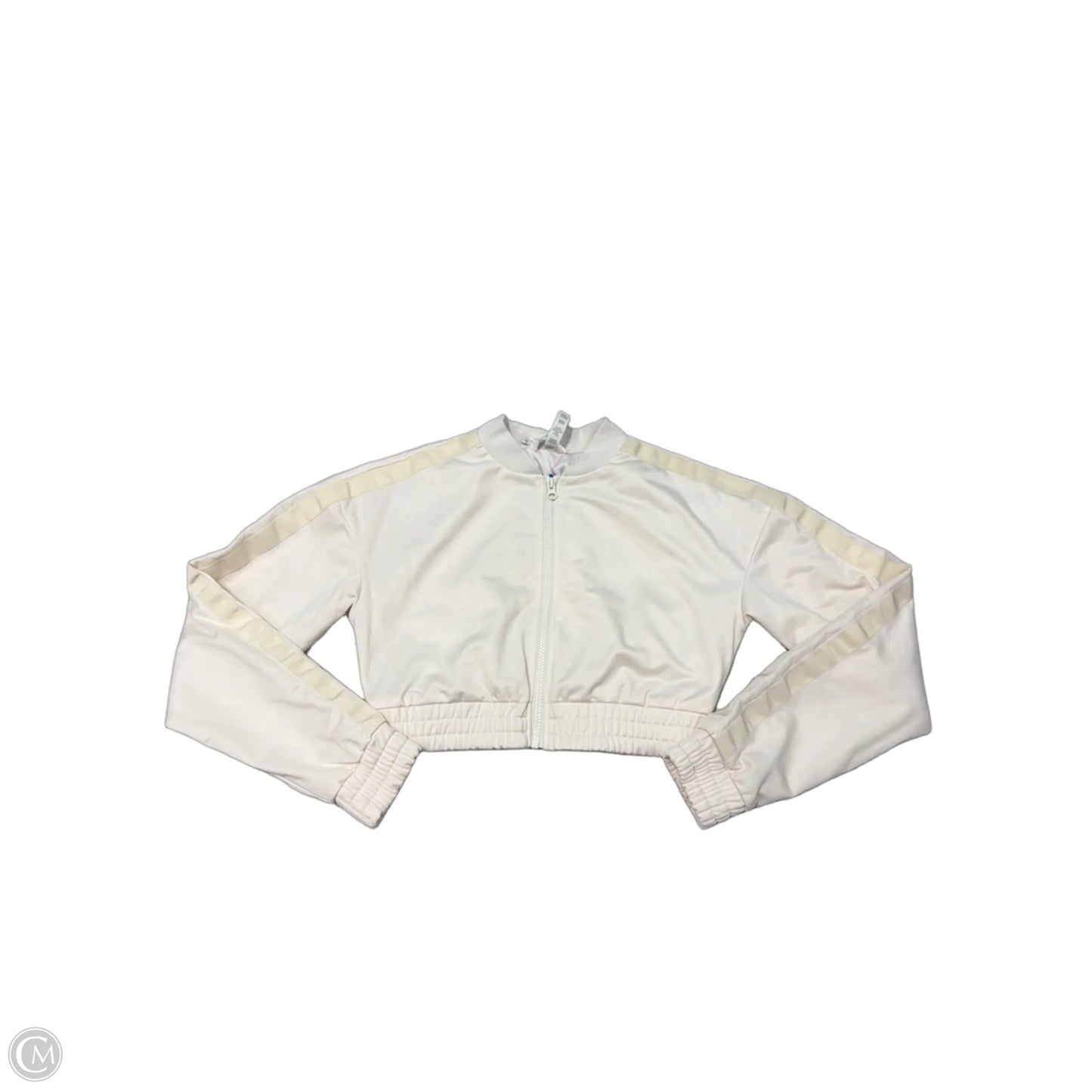 Athletic Jacket By Alo In Cream, Size: S