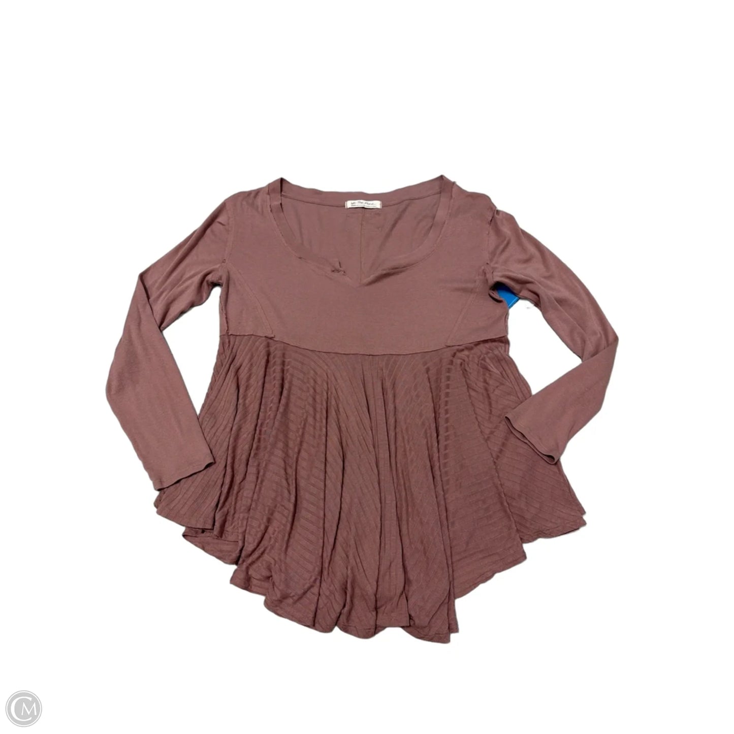 Top Long Sleeve By Free People In Purple, Size: M