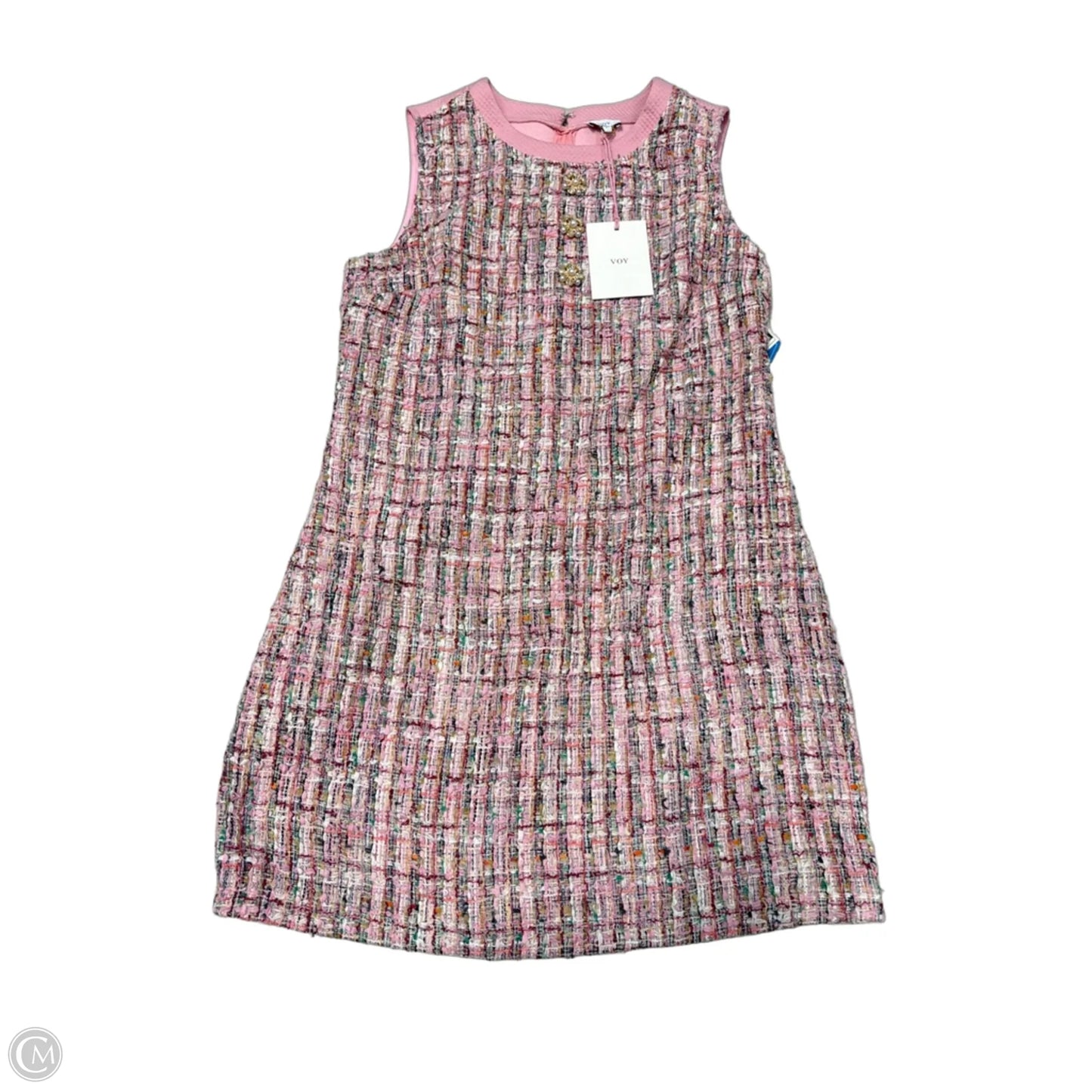 Dress Casual Short By Voy In Pink, Size: L