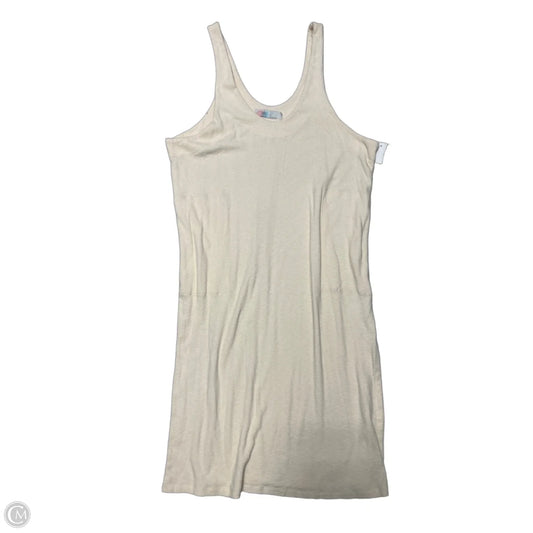 Dress Casual Maxi By Free People In Cream, Size: L