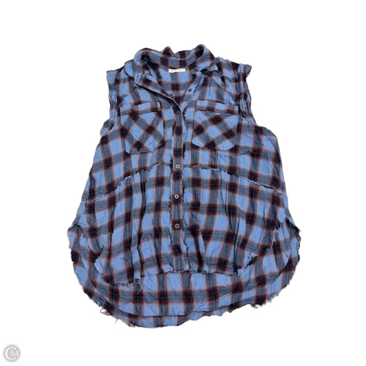 Top Short Sleeve By We The Free In Blue, Size: S