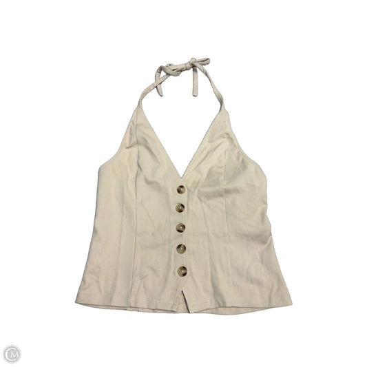 Top Sleeveless By Anthropologie In Brown, Size: M