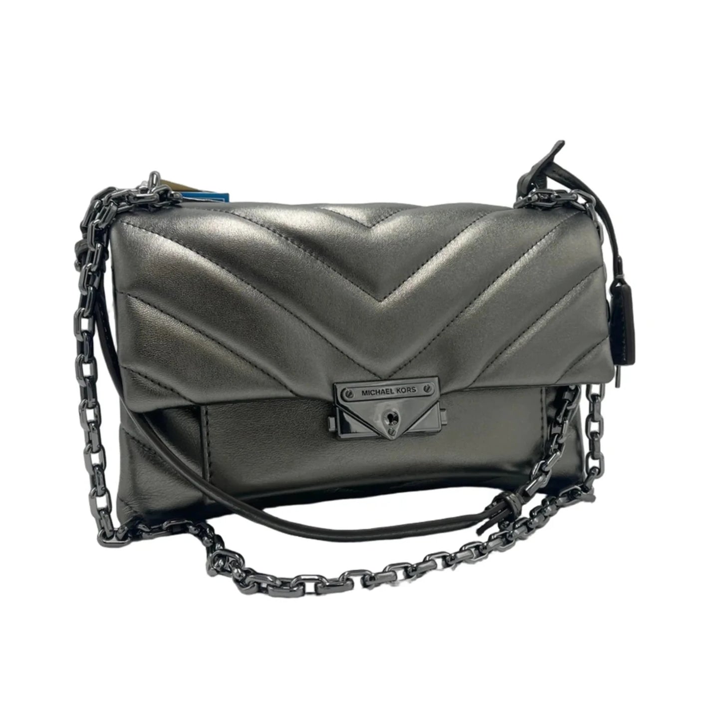 New! Michael Kors Cece Quilted Designer Crossbody Handbag