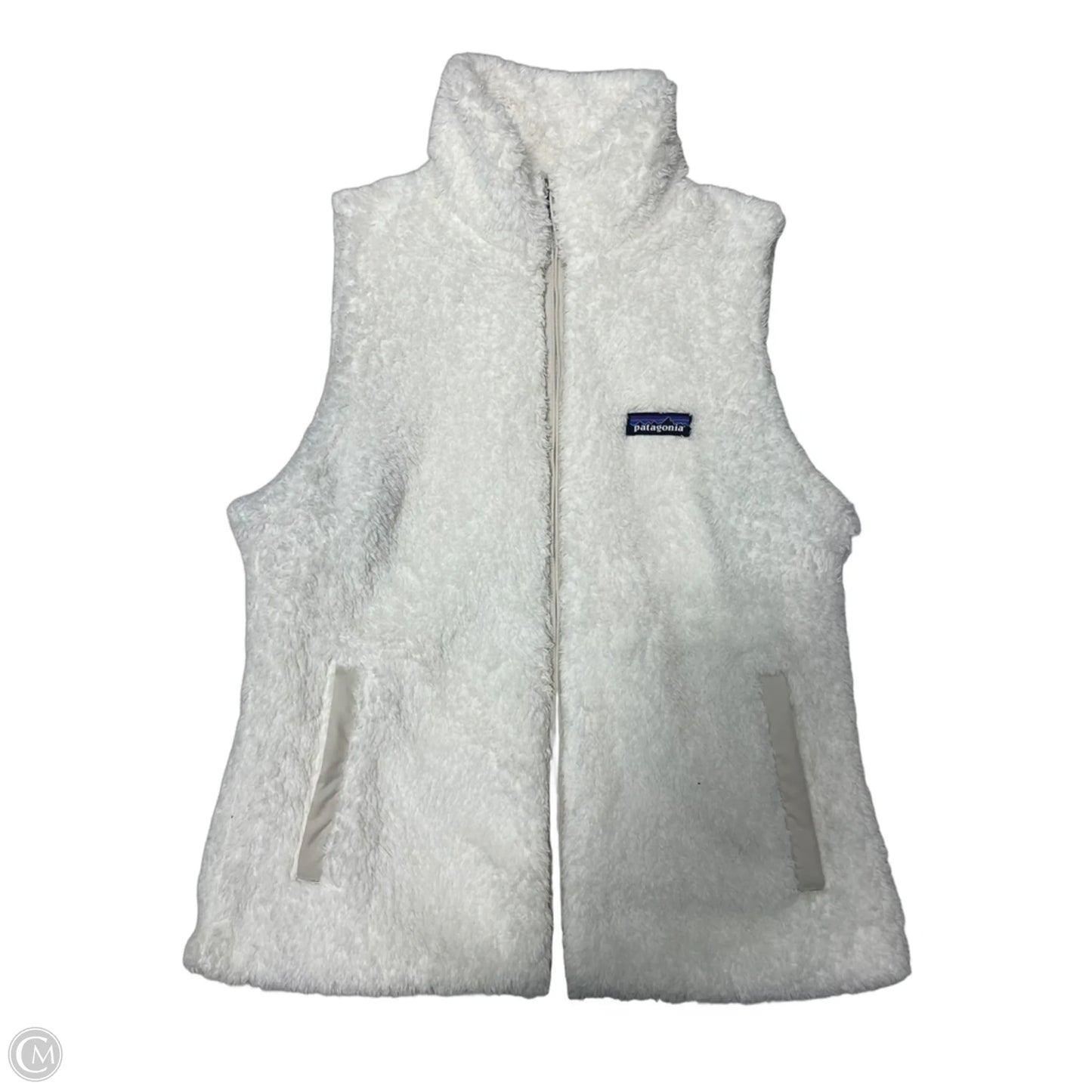 Vest Fleece By Patagonia In White, Size: L