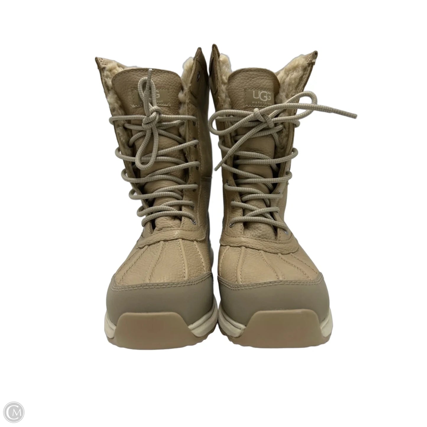 Boots Designer By UGG In Tan, Size: 9