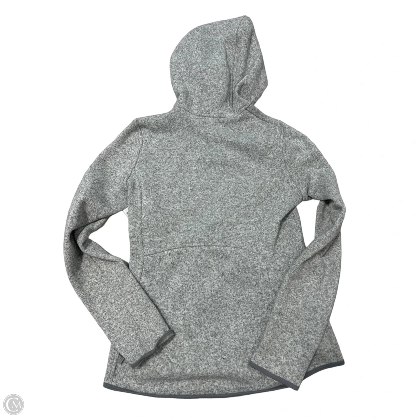 Hoodie 1/2 Zip Pullover By Lululemon In Grey, Size: S