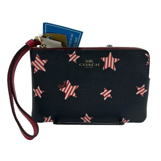 Coach American Star Print Designer Wristlet