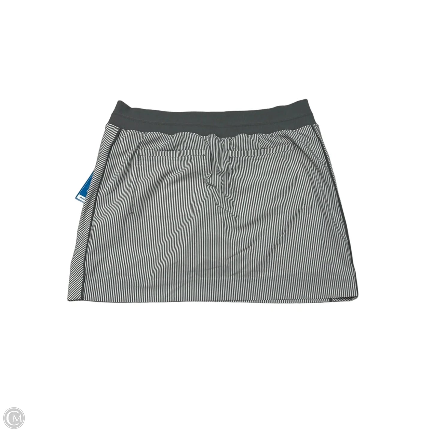 Athletic Skirt By Athleta In Striped Pattern, Size: L