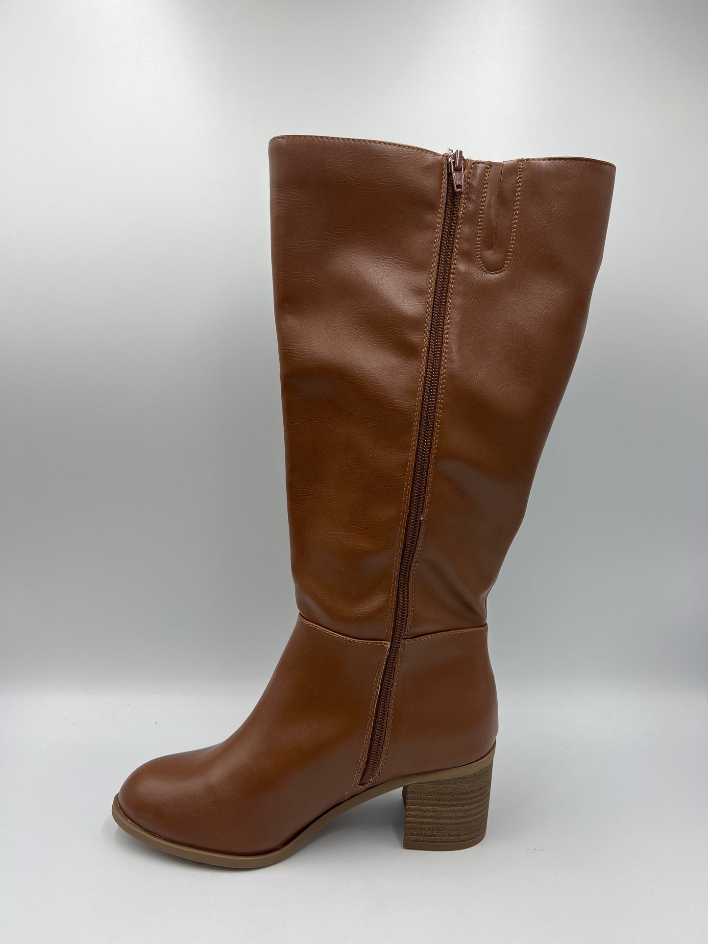 Boots Knee Heels By Lc Lauren Conrad In Brown, Size: 7