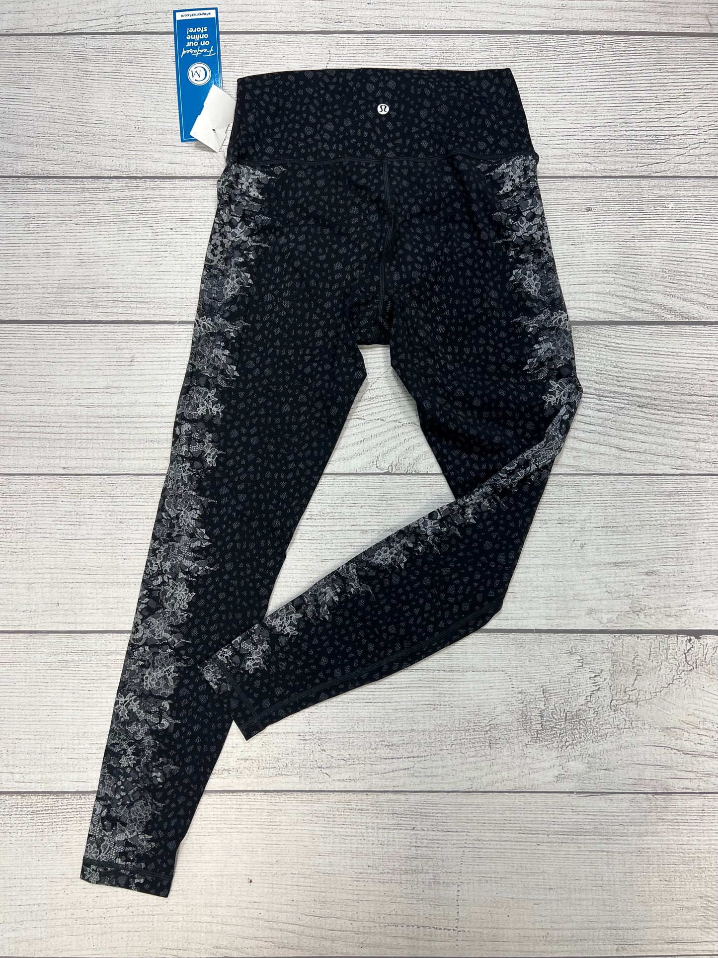 Black Athletic Leggings Lululemon, Size M