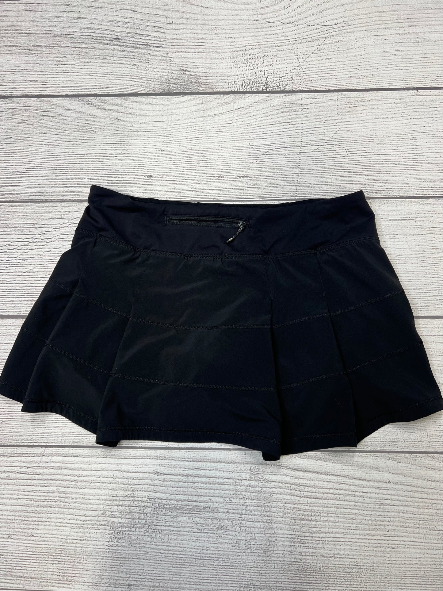 Black Athletic Skirt Skort Lululemon, Size M