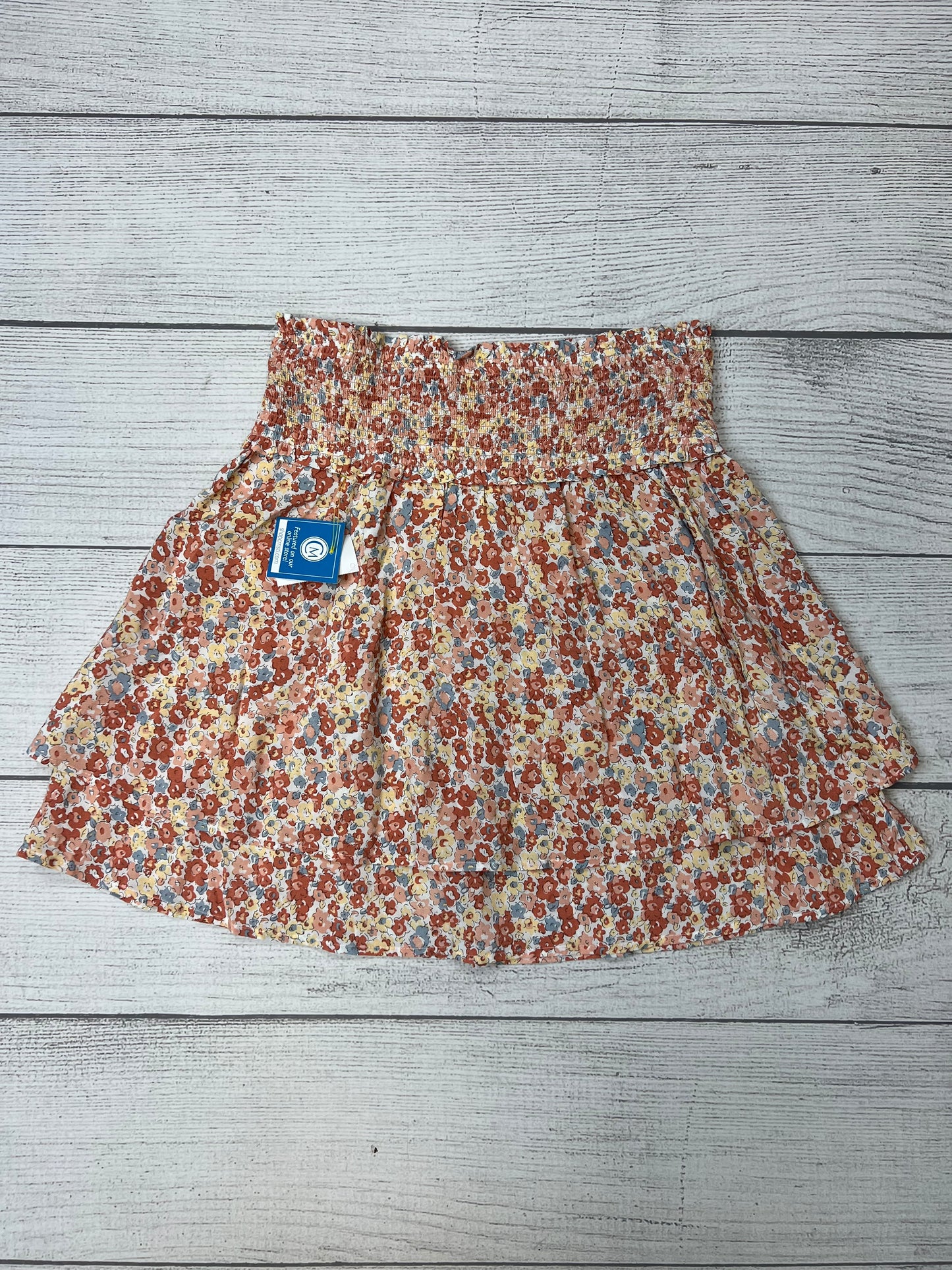 Floral Skirt Mini & Short Rails, Size M