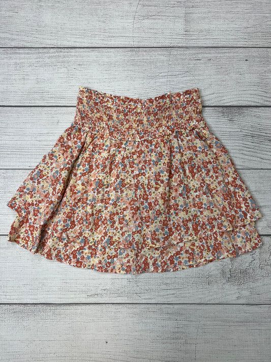 Floral Skirt Mini & Short Rails, Size M